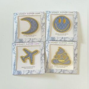 Stoney Clover Lane Denim Sticker Patch Luxe Collection Bundle
